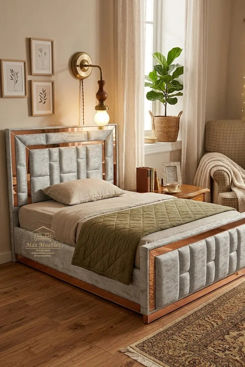 Vista 3 de Cama Espejo Premium