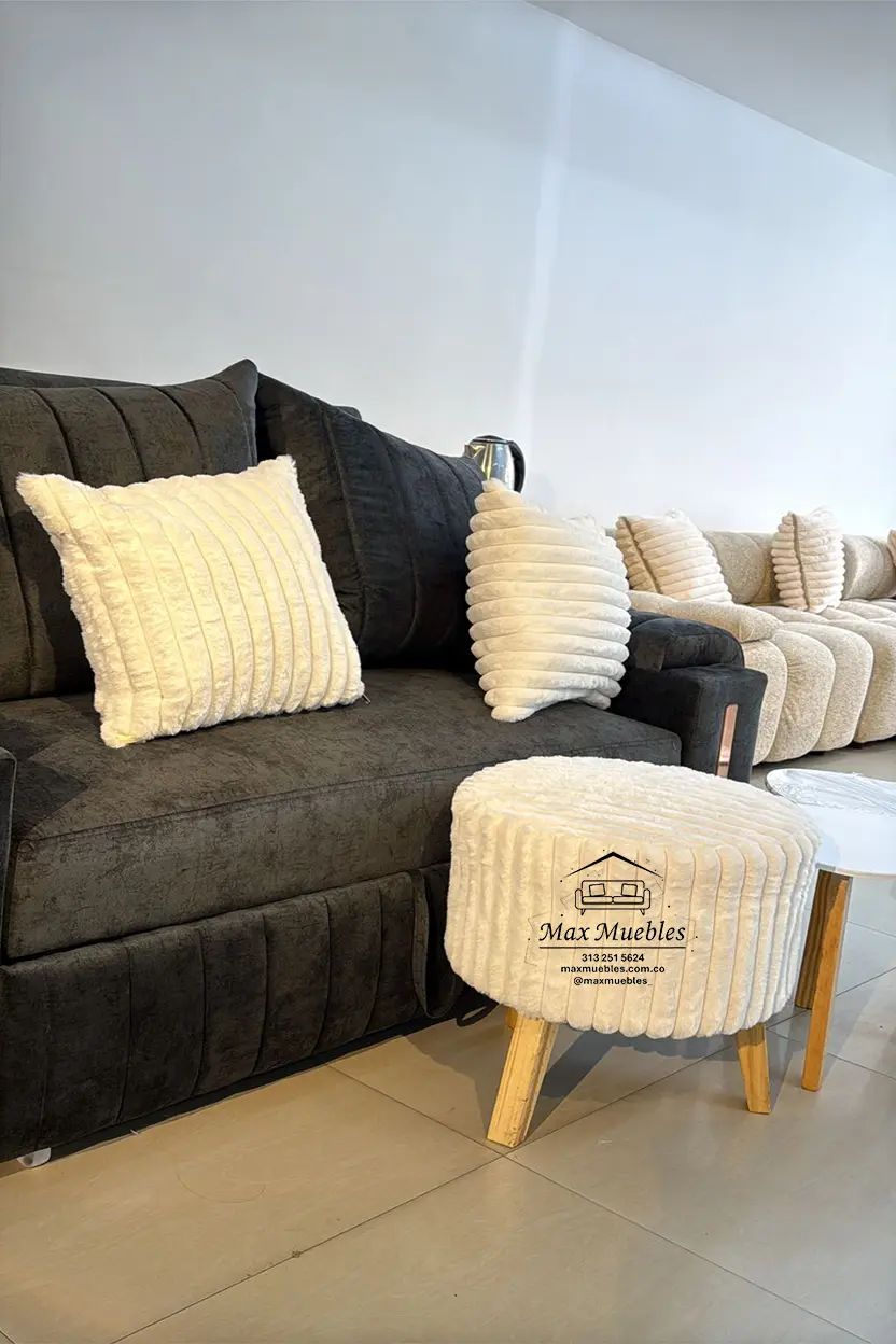 Puff Minimalista Ovejero